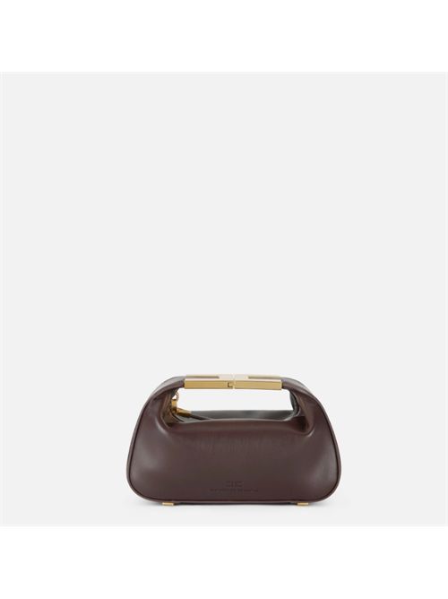 HOBO WITH JEWEL HANDLE ELISABETTA FRANCHI | BS07A62E2644 cacao